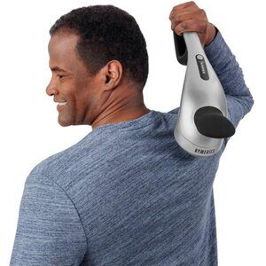 NEW Homedics Cordless Back Massager Neck Shoulders Percussion Massager with Rech